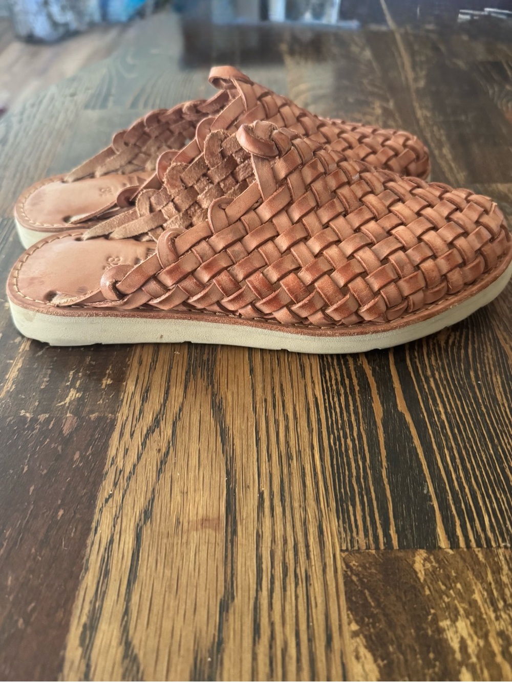 Brand X Hurraches Woven Slide Sandals